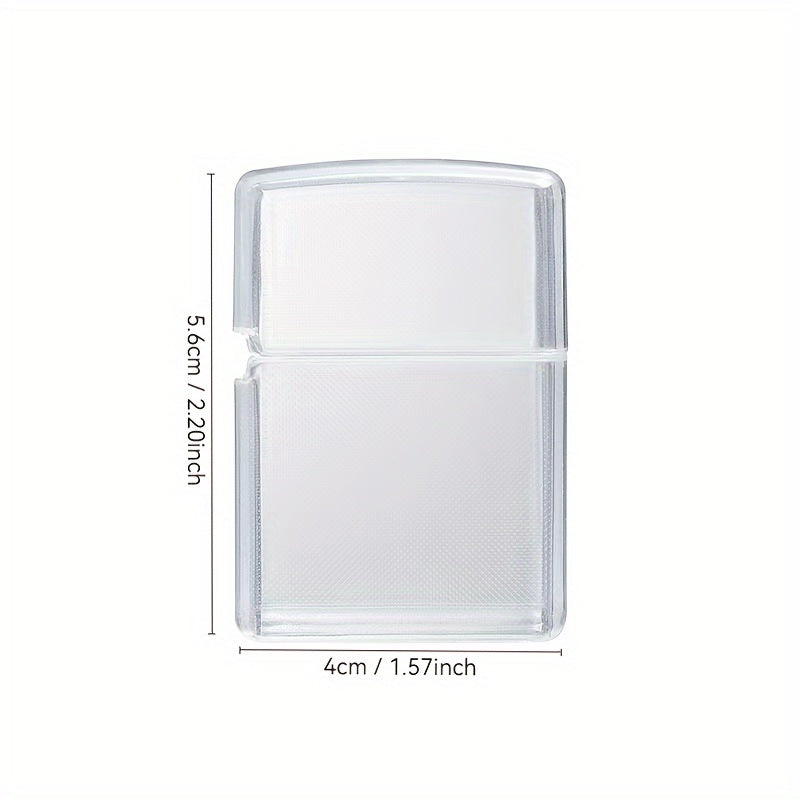 Universal Silicone ZP Lighter Case Transparent Shockproof Scratch-Resistant