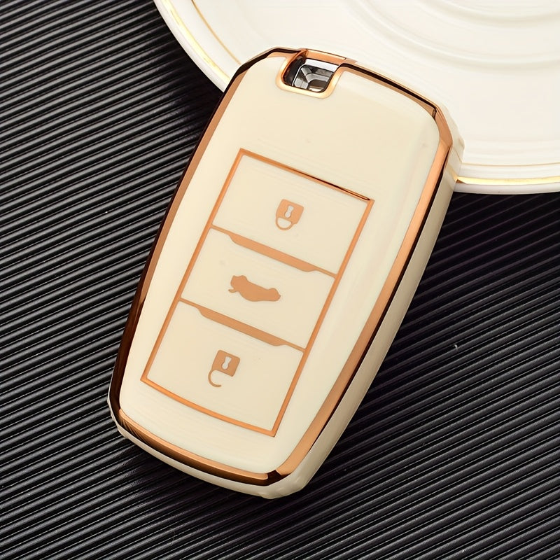 Universal TPU Car Key Cover for Men and Women, Fits Multiple Models