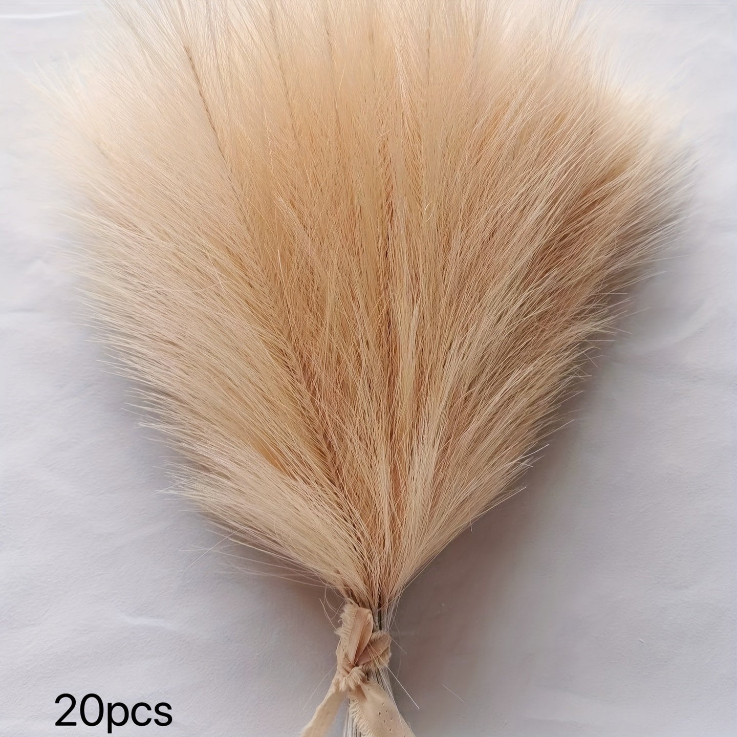 Faux Pampas Grass Branches for Home Decor Weddings and Holidays Set of 20