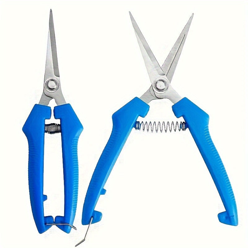Stainless Steel Garden Shears for Effortless Cutting Classic Style No Battery Required