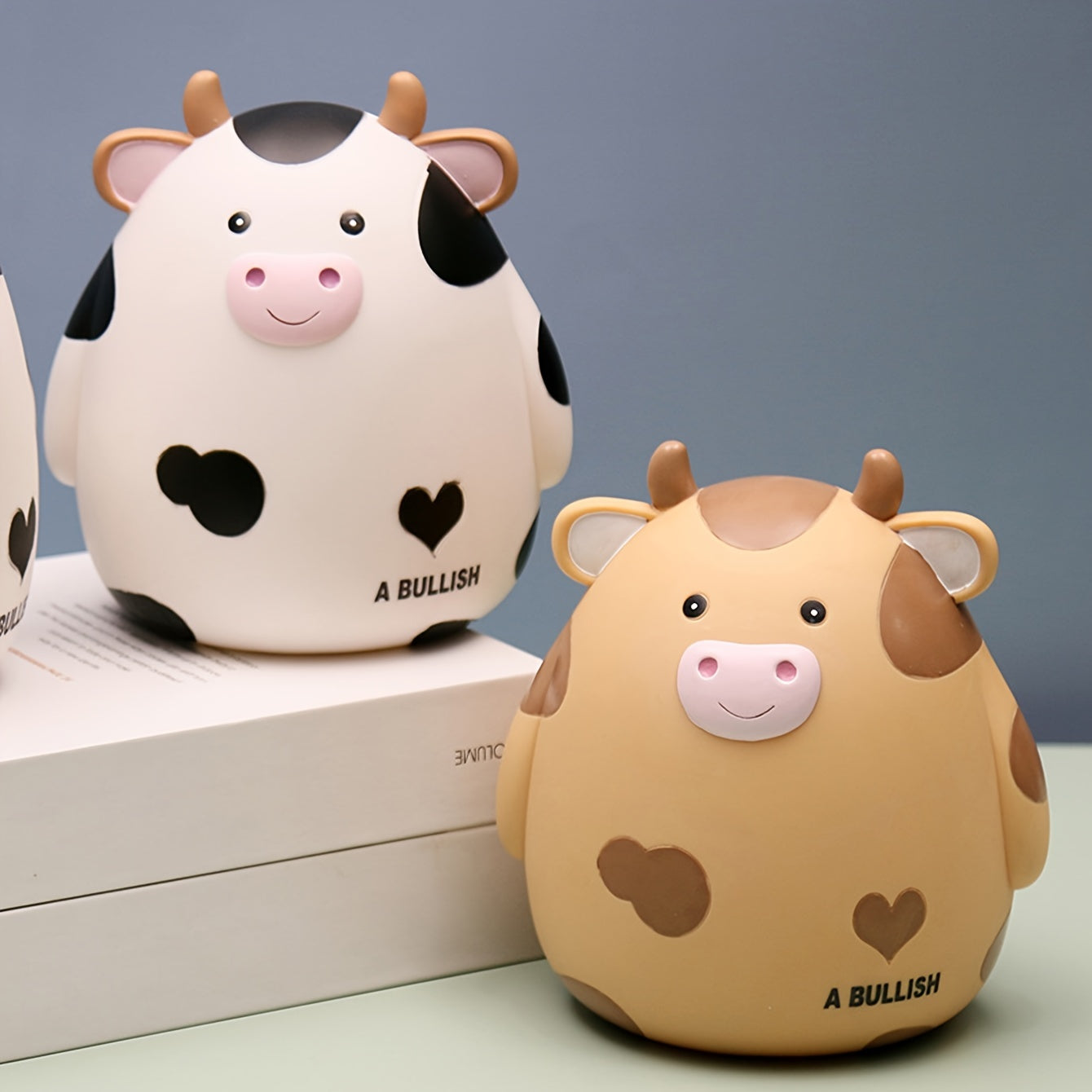 Cute Cow-Shaped Piggy Bank for Saving Money and Gift Decor