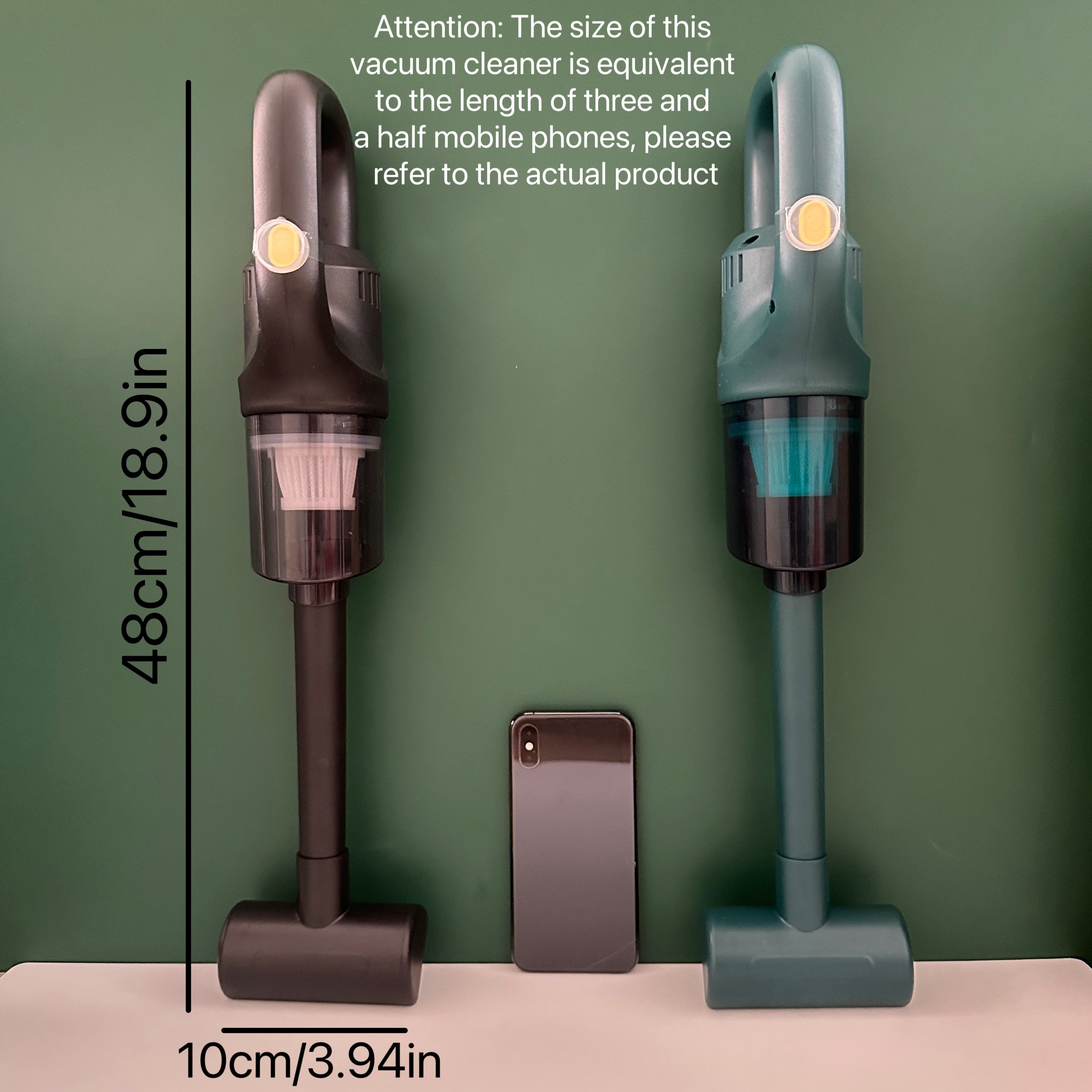 Cordless Handheld Vacuum Cleaner with Strong Suction Lightweight Portable for Home Car Use