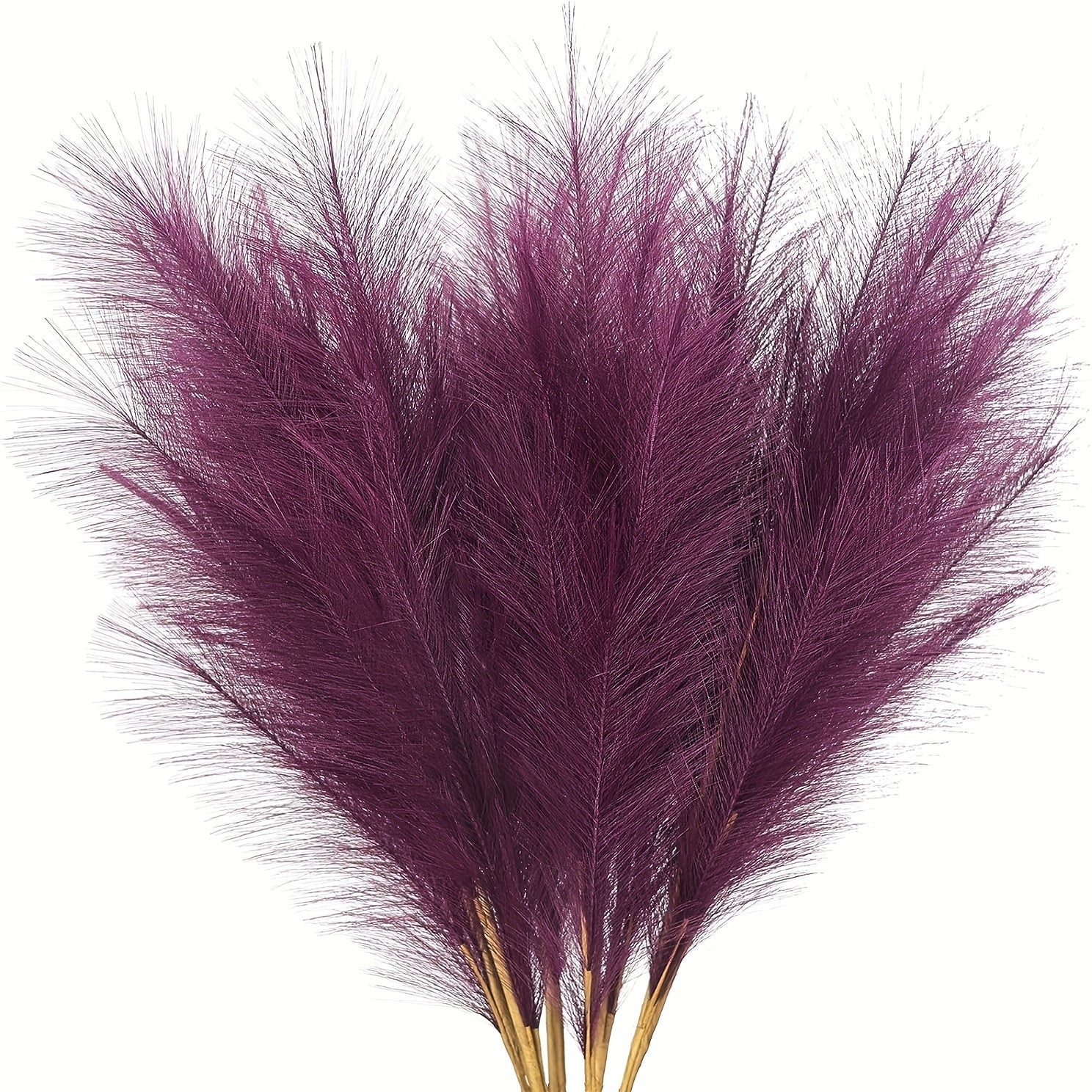 Decoraciones de hierba de pampas artificial bohemia de 54.86cm para uso en mesas durante las fiestas