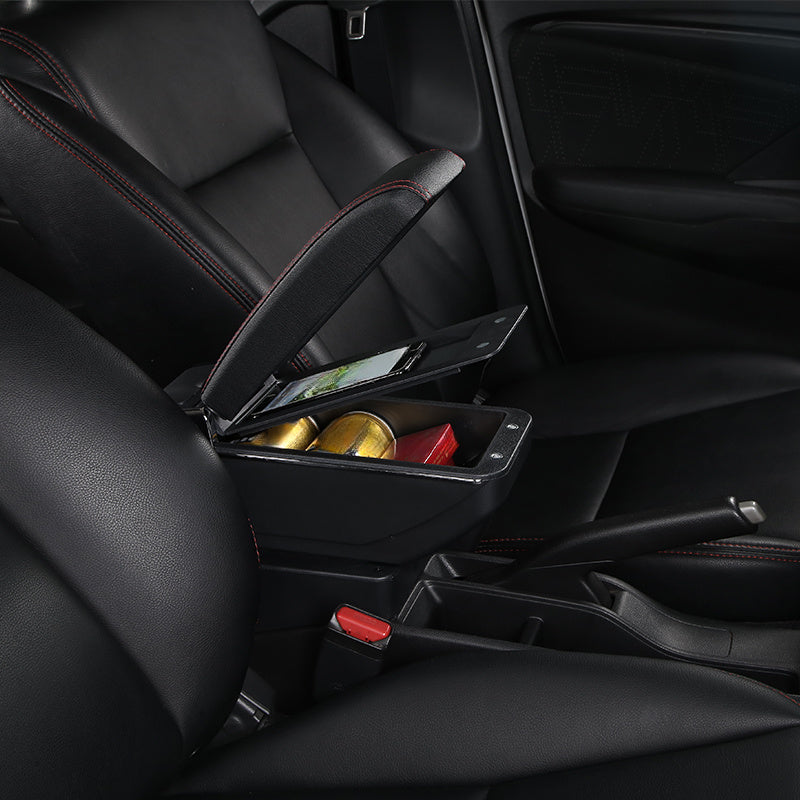 Car Interior Storage Box for Rio 5 ABS Armrest Organizer Fits 2012-2019