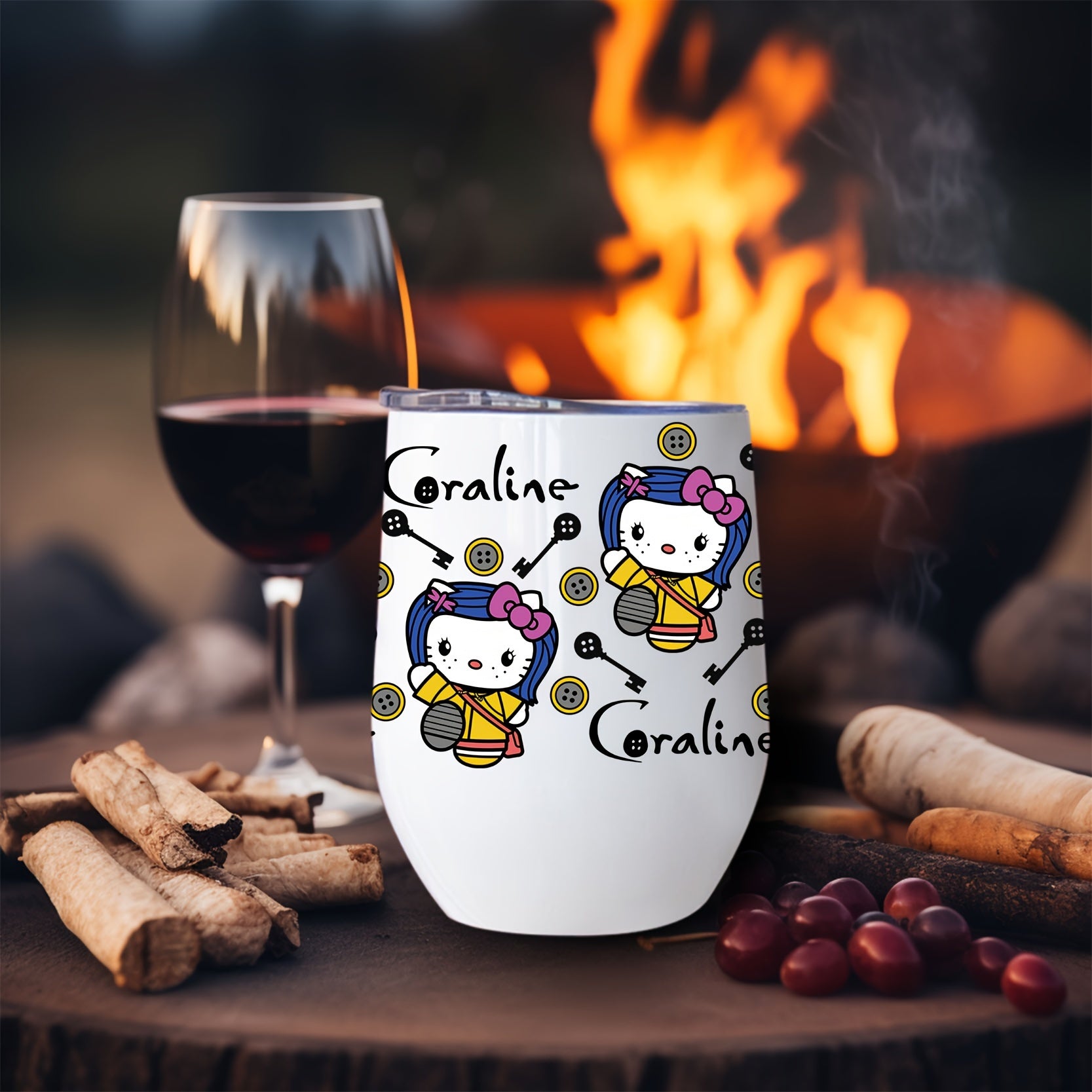 Stainless Steel Tumbler 12oz Leakproof Coffee Mug with Lid for Kids and Adults