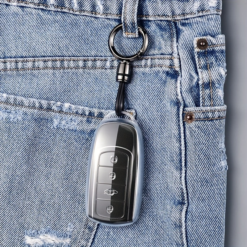 Car Key Fob Cover Soft TPU for SUV Key Protector for 8 Pro 7 Plus