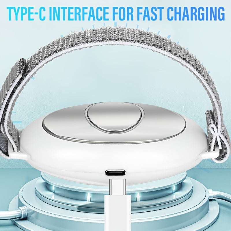 Portable Handheld Massager with Adjustable Intensity Rechargeable Battery and USB-C Fast Charging