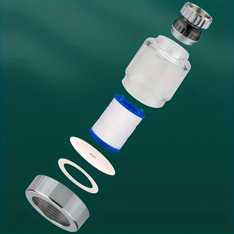 Rotating Sink Faucet Filter for Kitchen and Bathroom Heavy Metal Removal Hard Water Softening