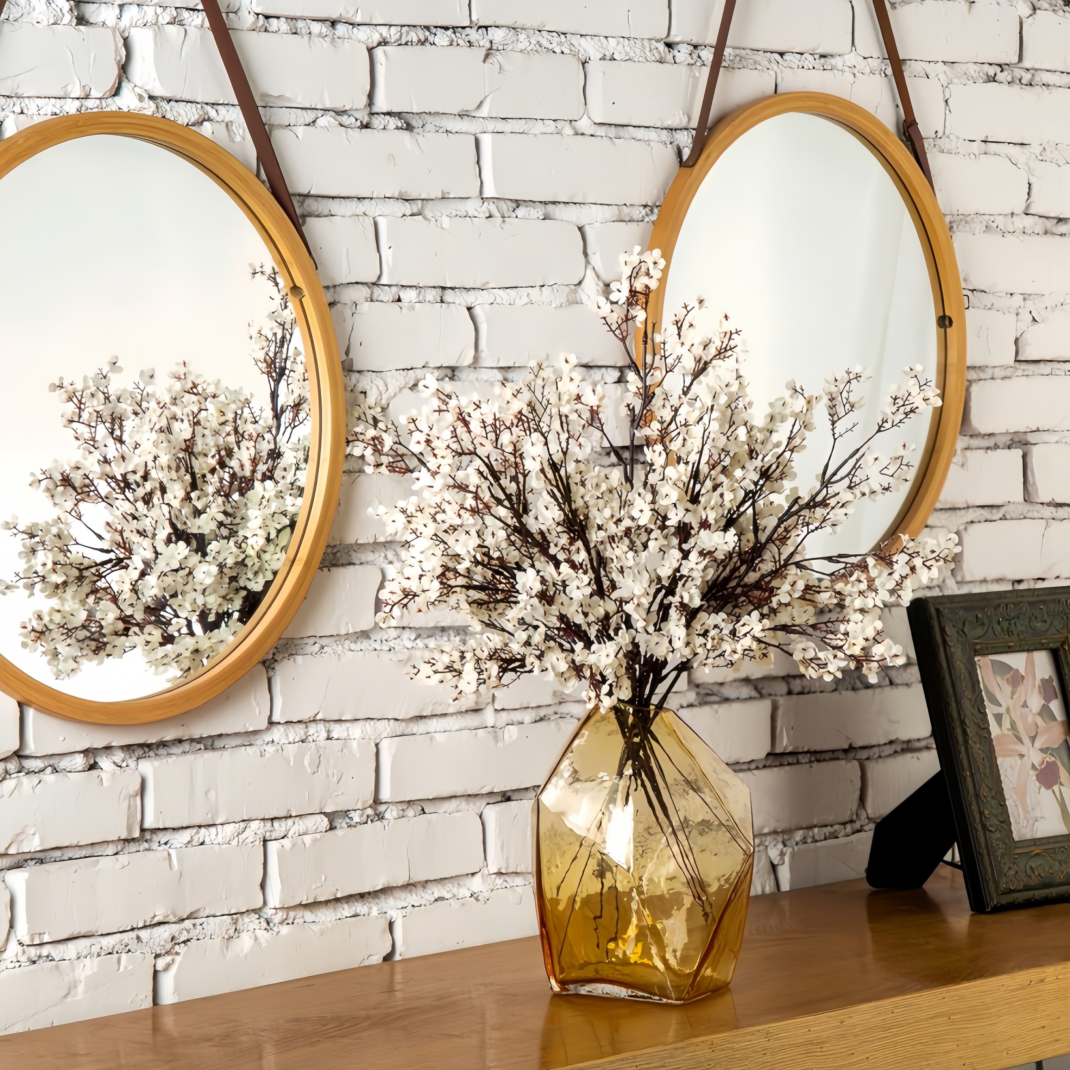 Nikohlar, uy bezaklari va partiyalar uchun 10 ta shoxli sun'iy chaqaloq nafasidan buket