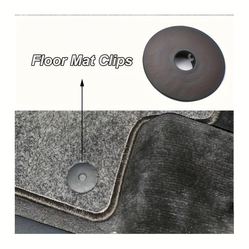 Car Floor Mat Clips Fastener Clamps for Vehicles Carpet Repair Accessories