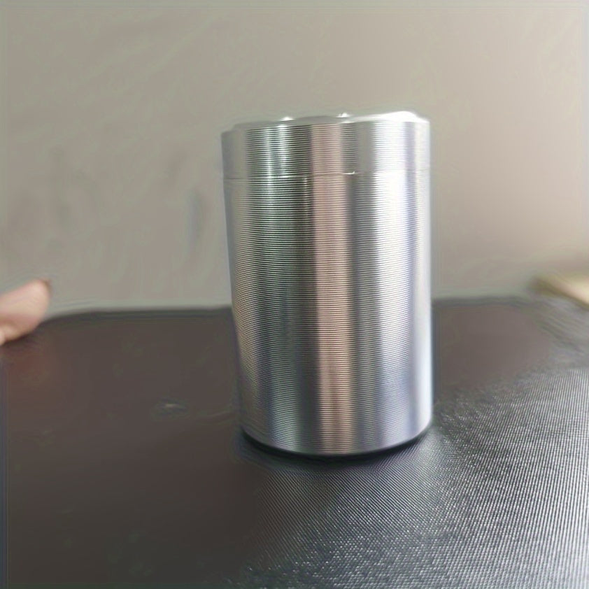 Stainless Steel Tea Canister with Sealed Storage, Travel Gift Box
