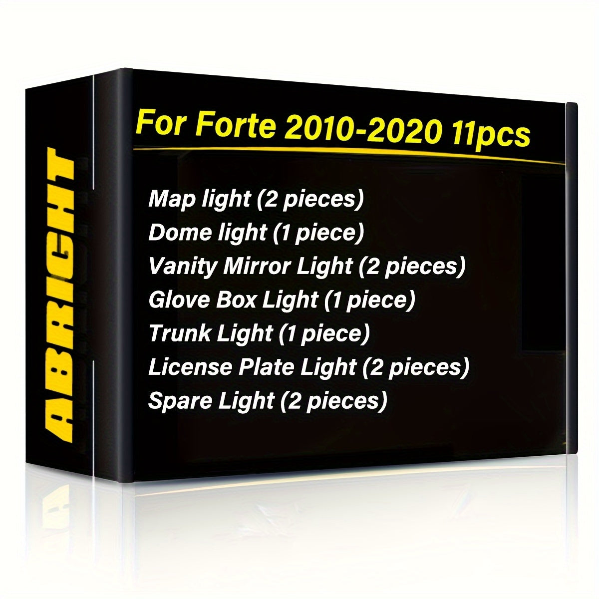 Interior LED Light Kit for Car Vehicles, Bright White, Easy Install