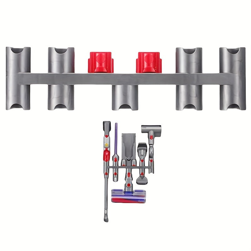 Dyson changyutgich aksessuarlari uchun mustahkam plastik ushlagich. Cho'tkalar, boshlar va nozzle'lar uchun oson devorga o'rnatish. Bir nechta asboblar bilan mos keladi.