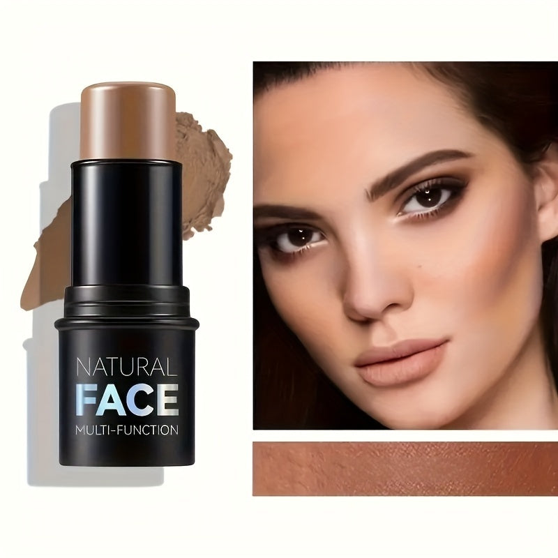 Women Contour Stick with Natural Blush Highlighter Concealer Makeup Kit