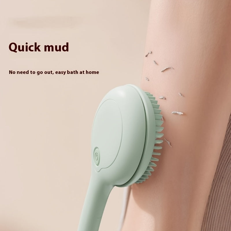 Rechargeable Electric Bath Brush with Long Handle and USB Charging