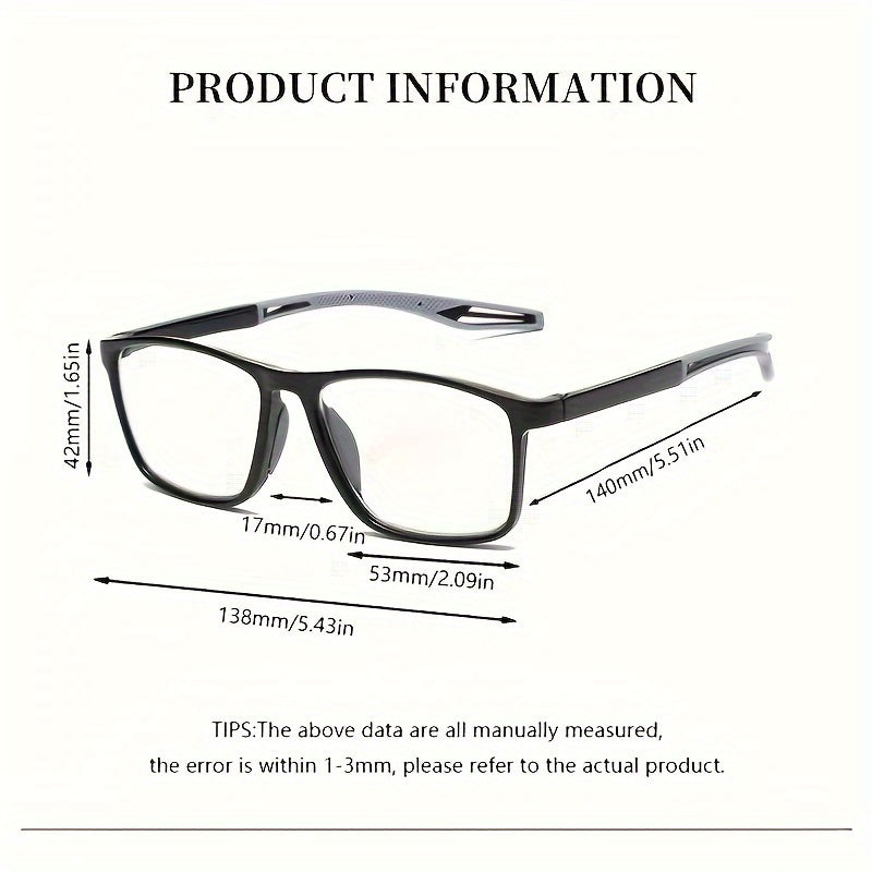 Unisex Photochromic Glasses with Premium Lenses for Day and Night Use
