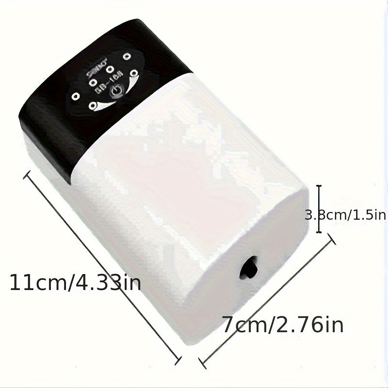 Rechargeable Fish Tank Air Pump with USB and Battery Power Semi-Automatic Aquarium Aerator