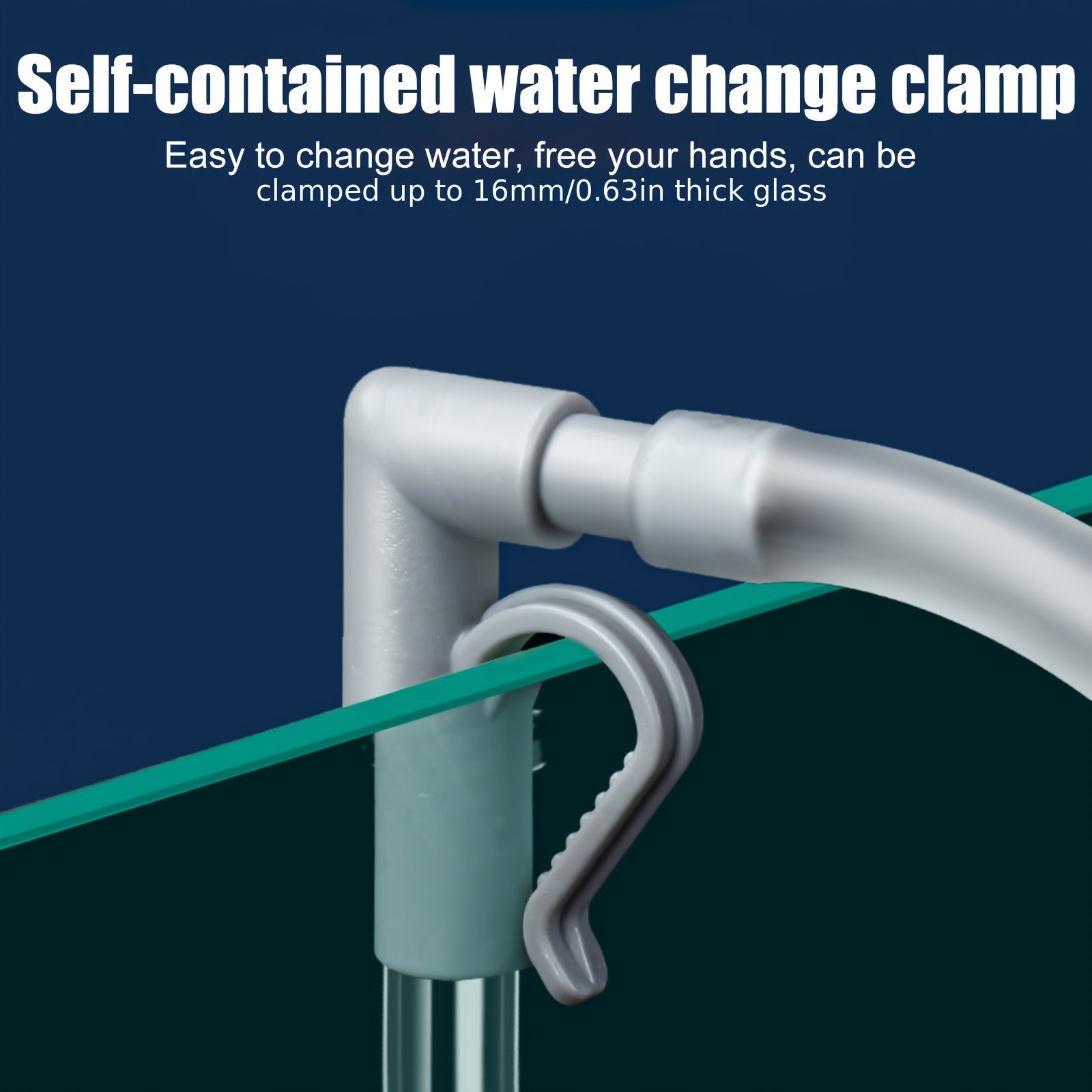 Aquarium Water Changer and Sand Washer Plastic Fish Tank Maintenance Tool