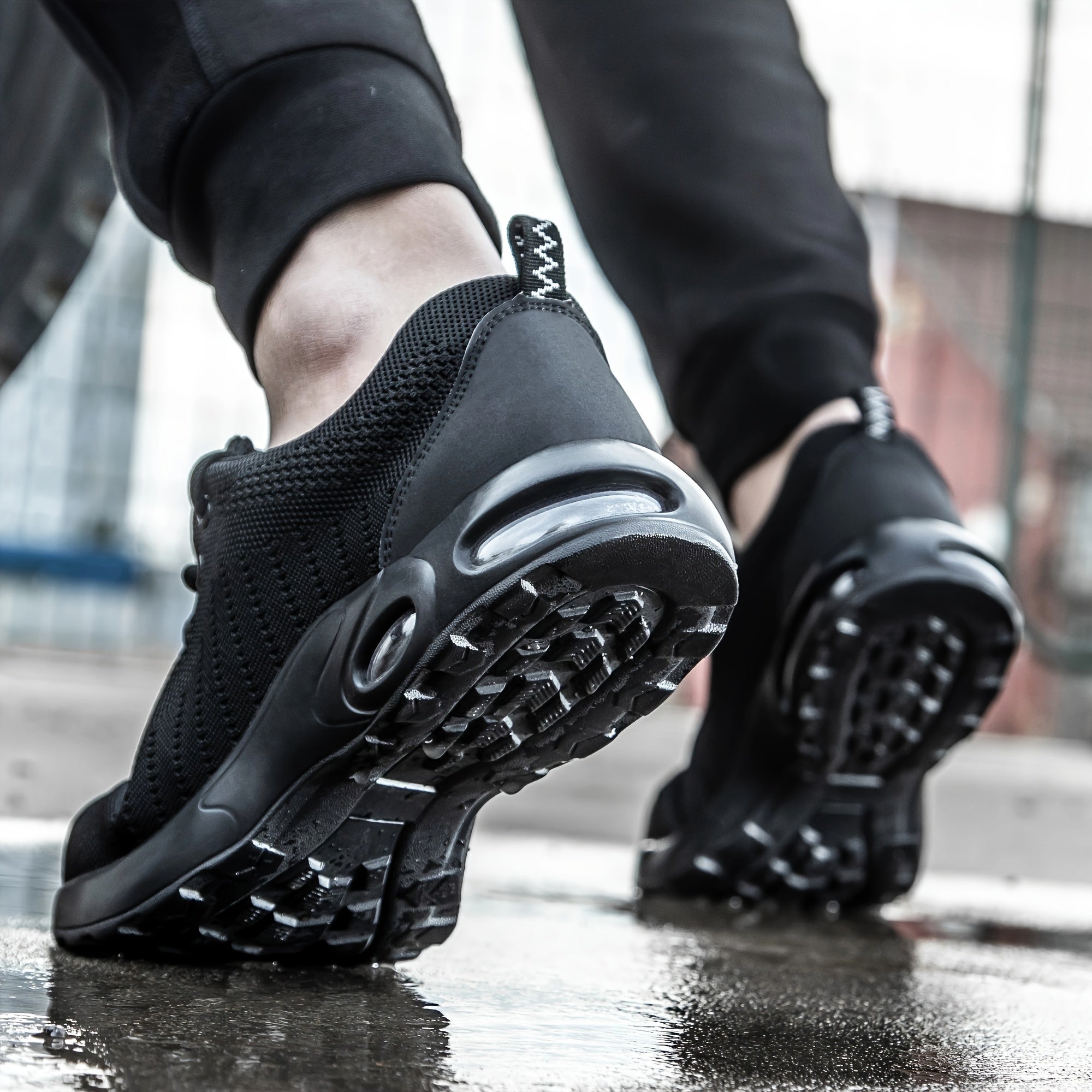 Women's Breathable Steel Toe Work Shoes Anti-Puncture Slip