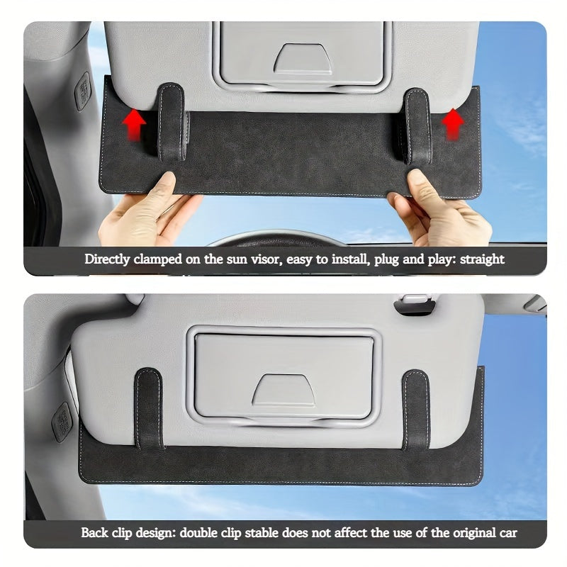 Universal Car Sun Visor Effective Light Blocking Durable Design