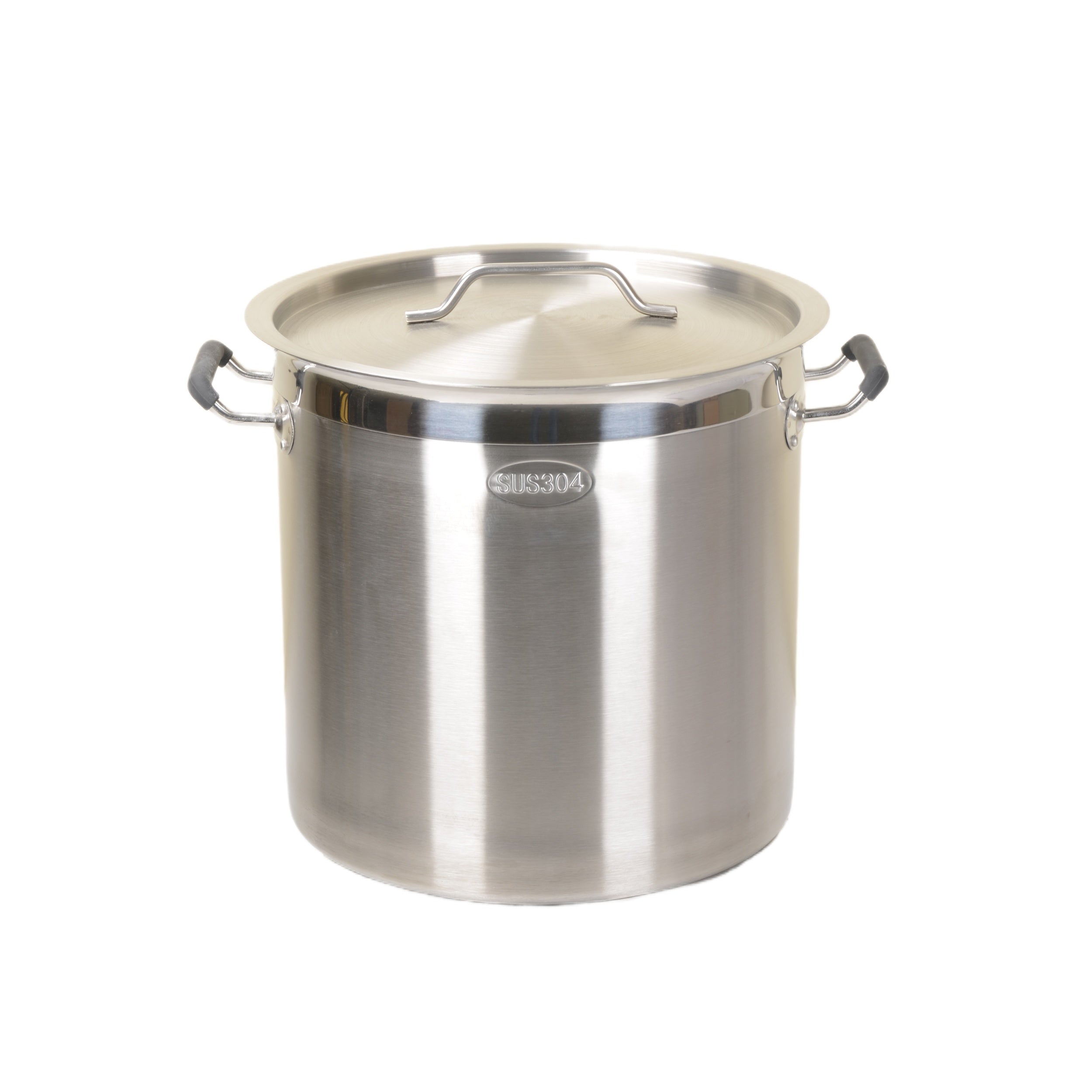 Stainless Steel Bucket 30cm Diameter, Large Soup Capacity, Kitchen Canteen Use