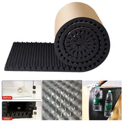 High-Density Black Foam Insulation Roll 50.04cm x 2.01cm x 152.4cm Waterproof Soundproof Noise Reduction