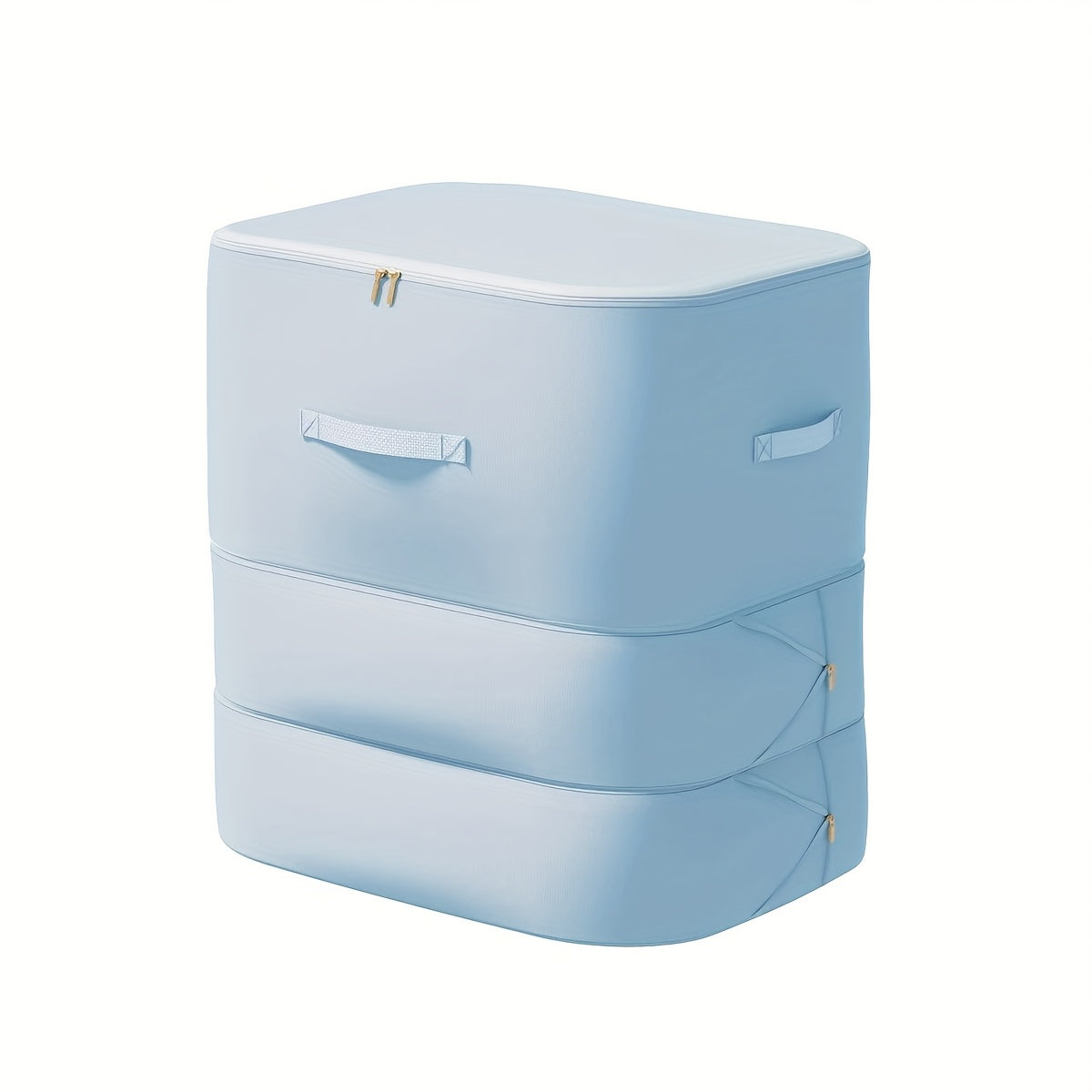 Ikki qatlamli katta sig'imli ko'p funksiyali jun kurtkasi va yostiq saqlash sumkasi