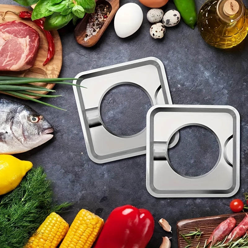 Asosiy oshxona aksessuarlari, ushbu 4 dona zanglamas po'latdan yasalgan kvadrat gaz pechka tomchilash idishlari SGP-400 va 786333, AP6011553, PS11744751, WP786333 modellari bilan mos keladi.