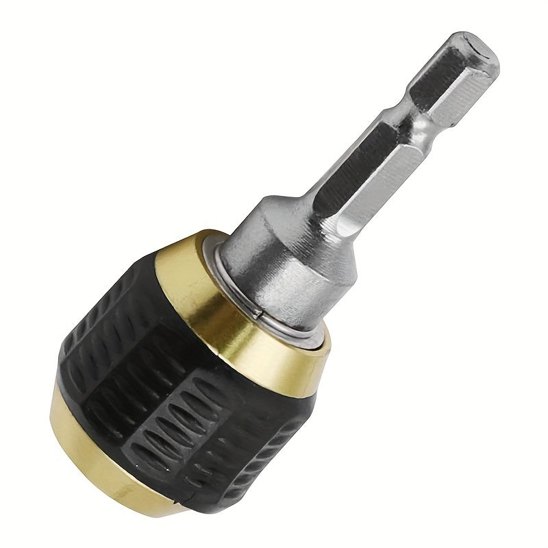 Chrome Vanadium Steel Hex Shank Drill Bit Adapter with Quick Release and Self-Locking Extension