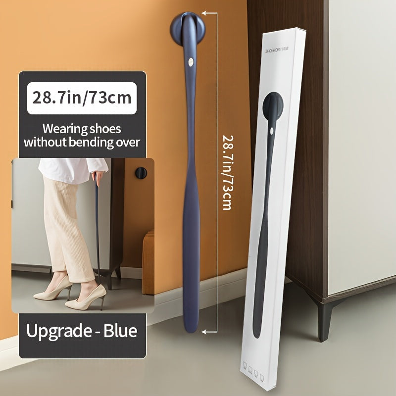 Длинная магнитная обувная лопатка из нейлона для крепления на стену, легкая для захвата, для пожилых и детей