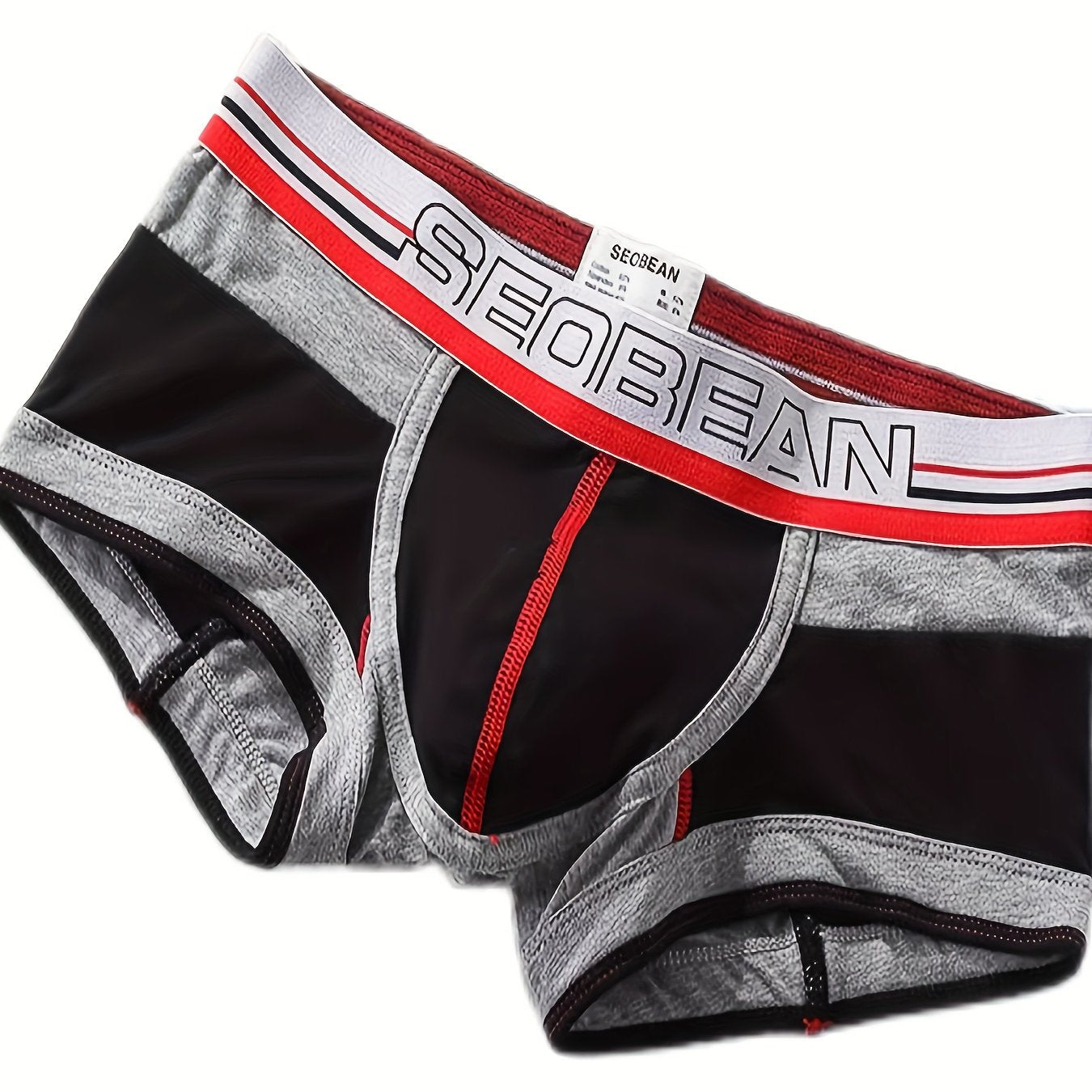 Pastki qismida kontrastli cho'ntak bilan mo'ljallangan pastki qismdagi bokser shortlar, o'ziga xos uslubi bo'lgan yoshlar uchun, qulay va nafas oladigan.