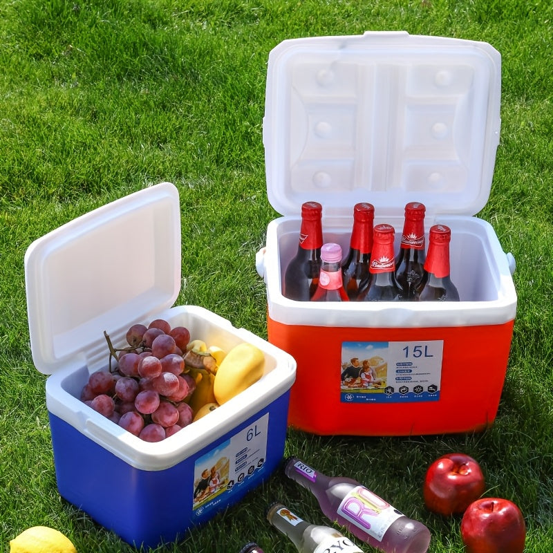 Portable Insulated Cooler Box for Outdoor Fishing Royal Blue Non-Electric Food Contact Safe