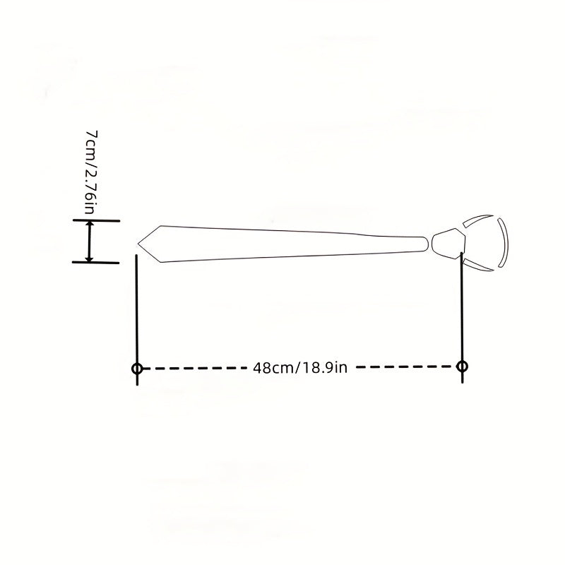 Men's Business Tie 7cm High-Density Striped Casual Formal Wedding Engagement