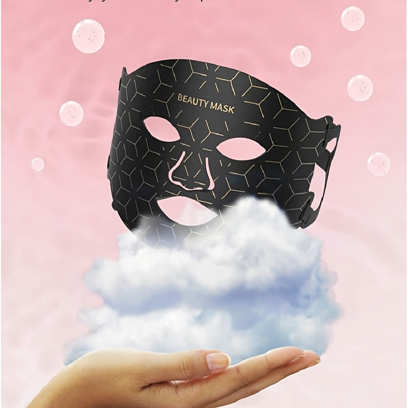 Rechargeable Silicone Face Mask Applicator with USB Charging for Home Skincare