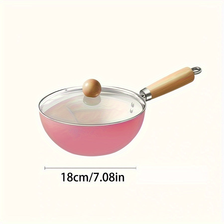 Cast Iron Mini Cooker Set with Non-Stick Frying Pan Soup Pot Ramen Bowl