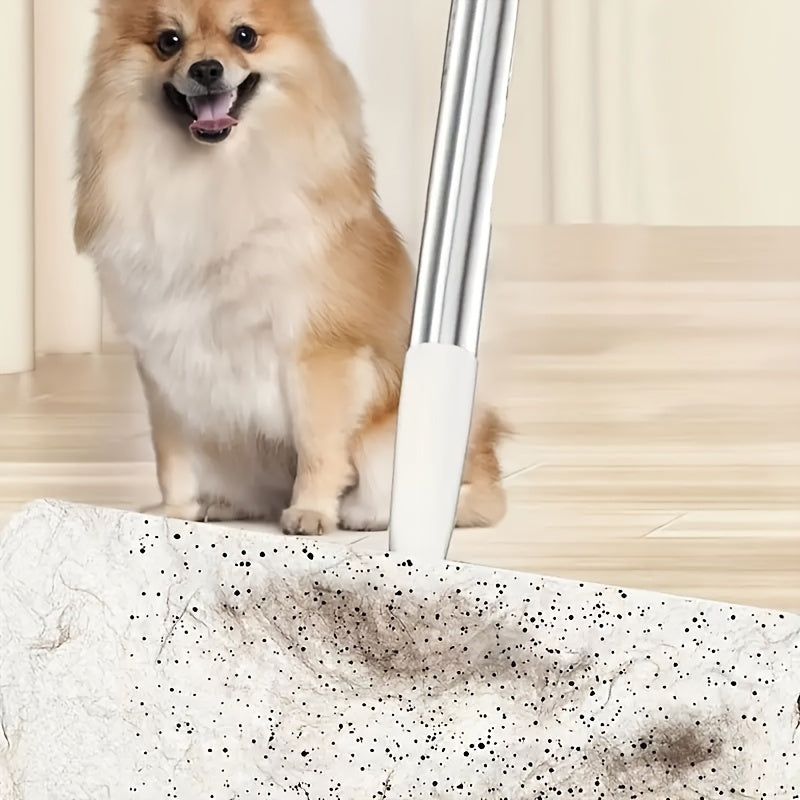 Electrostatic Dust Mop Set for Wet Dry Floor Cleaning with Disposable Pads