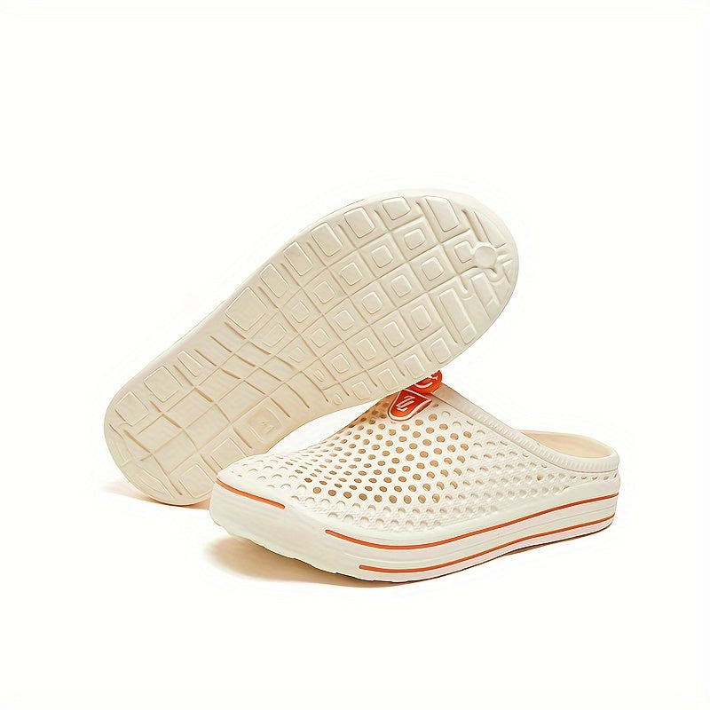 Unisex Breathable Mesh Beach Sandals Slip-On Casual EVA Garden Shoes