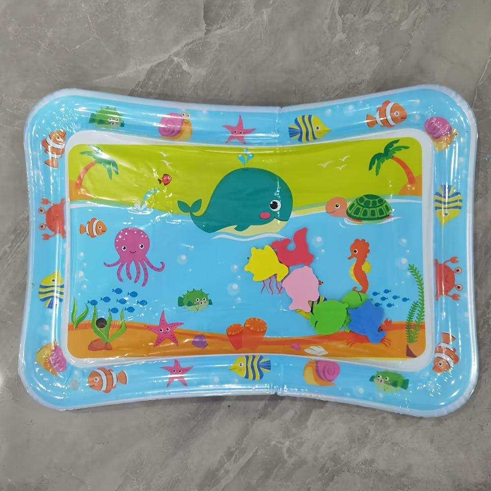 Alfombra de juego de agua para bebés para tiempo de barriga, centro de actividades para infantes, Navidad, Halloween, Acción de Gracias