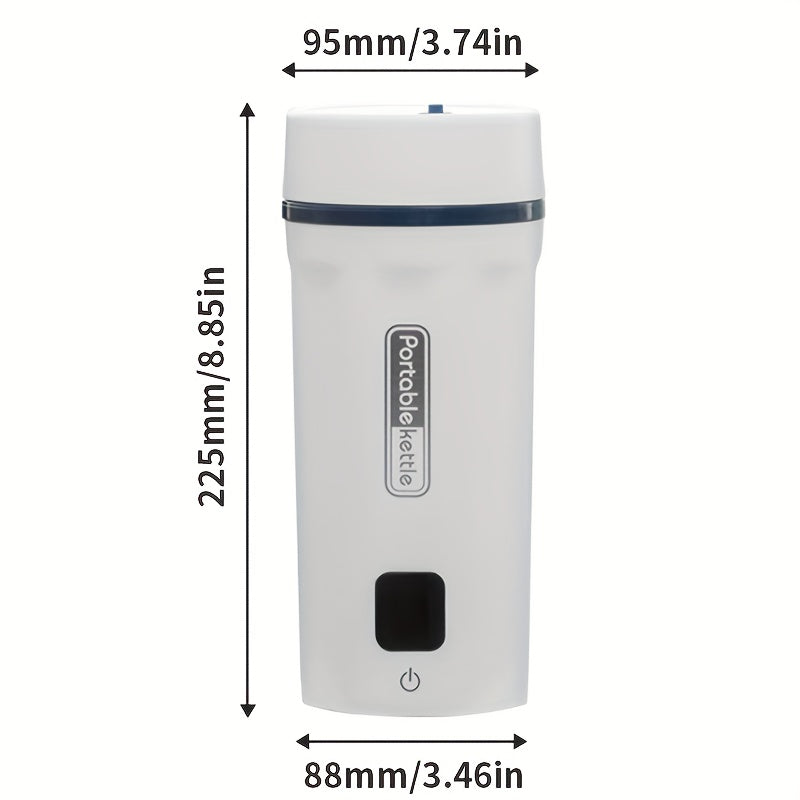 Large 550ml Electric Kettle For 2-3 People, Portable, Detachable Cord