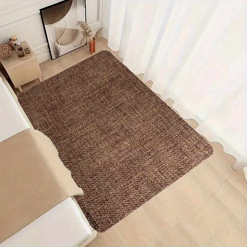 Thick Non-Slip Kitchen Mat with Stylish Design, Easy to Clean, Durable Polyester