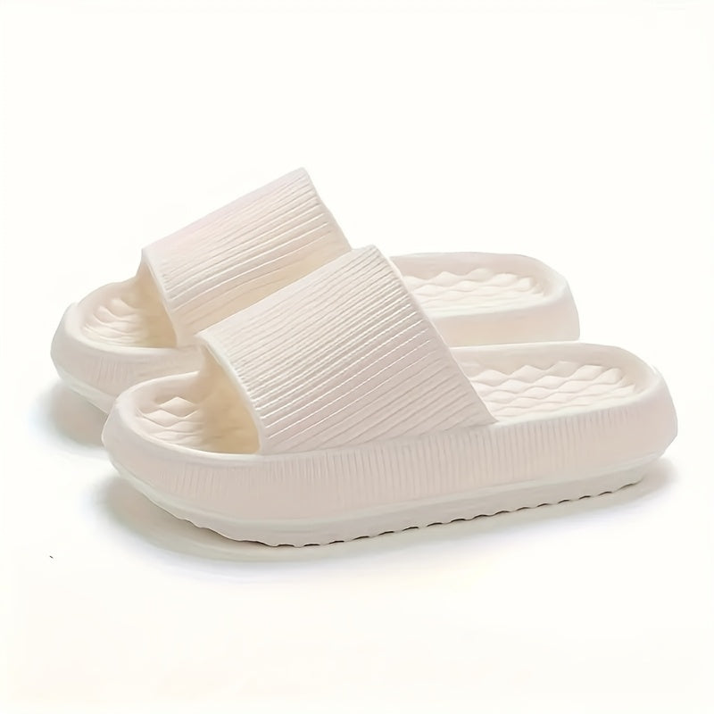 Women EVA Slides Open-Toe Sandals All-Season Beach and Shower Use