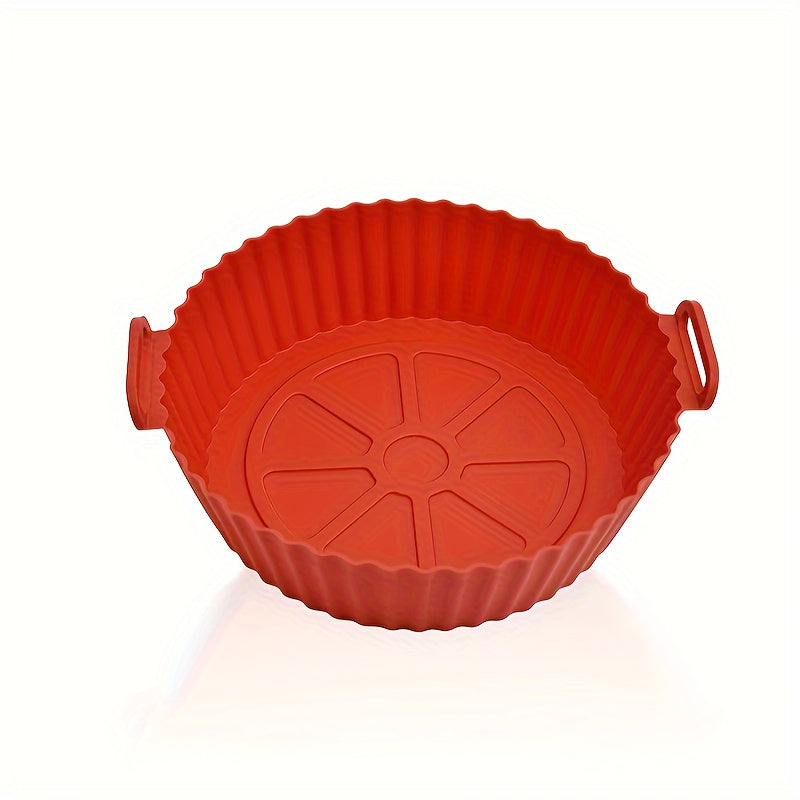 Silicone Air Fryer Accessories Set for 3-5 Quart Ovens Baking Tray Basket Bowl