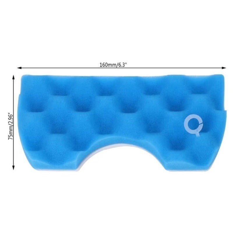 Blue Sponge HEPA Filters for Robot Vacuum and Car Cleaner Accessories 3 Pack