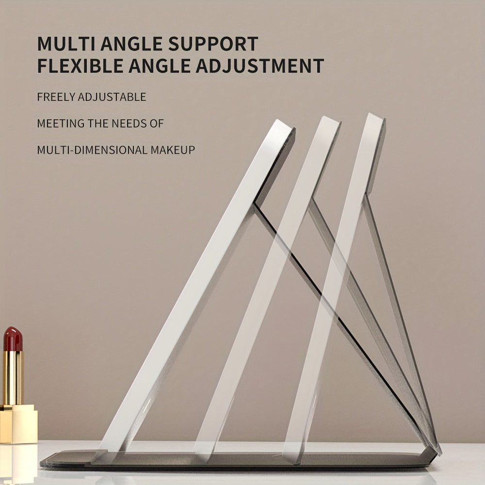 Ayollar uchun makiyaj uchun oynali chiroqlar, sozlanadigan sensorli ekran, qayta zaryadlanuvchi stol usti zargarlik