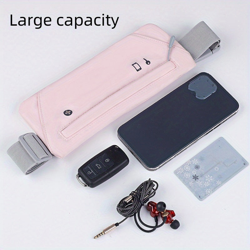 Lightweight Sports Waist Pack for Men and Women, Adjustable Running Pouch