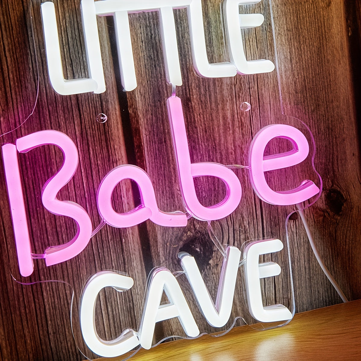 LED Neon Sign Cave Shape for Bedroom Wall Decor Party Wedding Decoration
