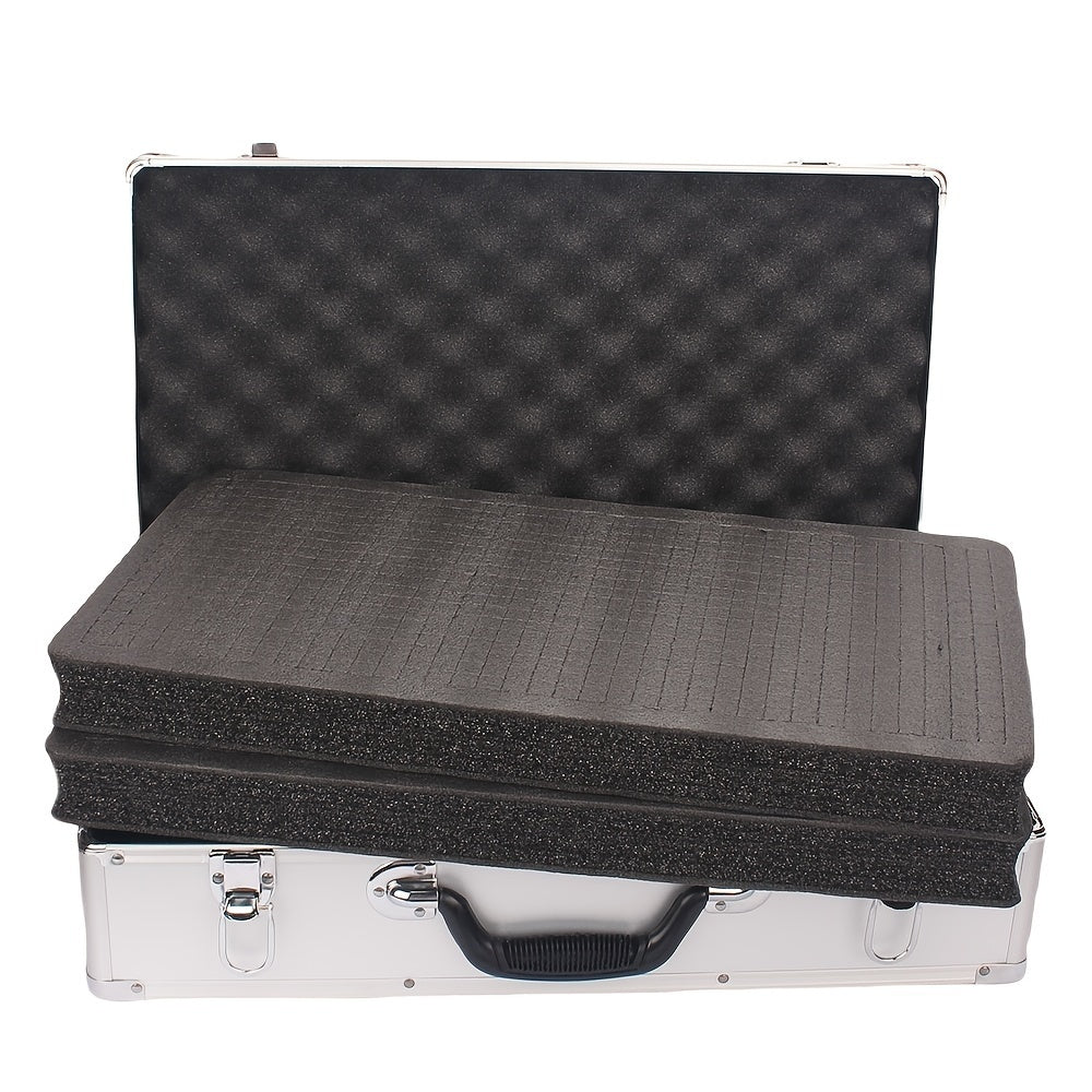 Aluminum Tool Box Shockproof DIY Shape 510x280x135mm Storage Organizer