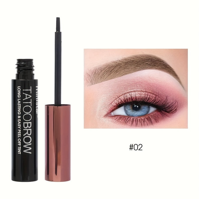 Eyebrow Gel Tint Semi-Permanent Waterproof Transfer-Proof Long-Lasting