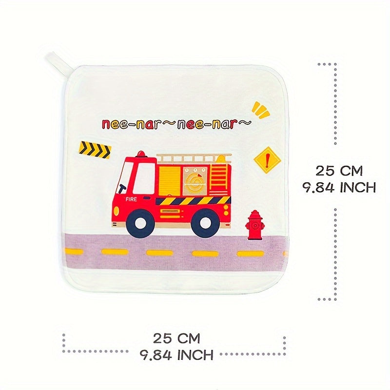 4 Customized Baby Bibs Soft Knit Fabric Double Layer Personalized Name Saliva Towels