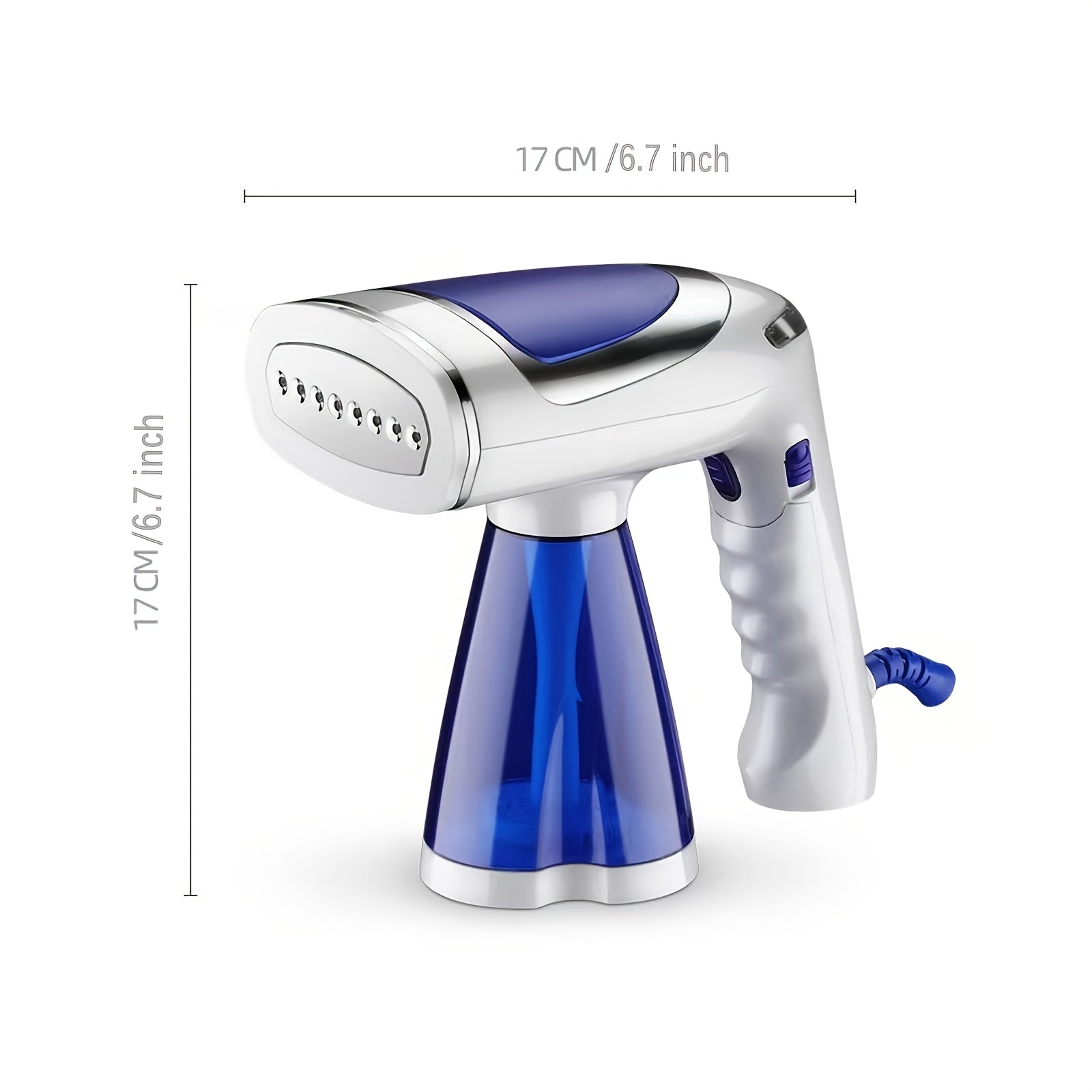 Plancha de mano portátil 1600W Diseño plegable Plancha de vapor húmedo y seco para viajes